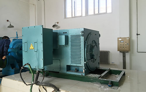 绍兴某水电站工程主水泵使用我公司高压电机一年质保